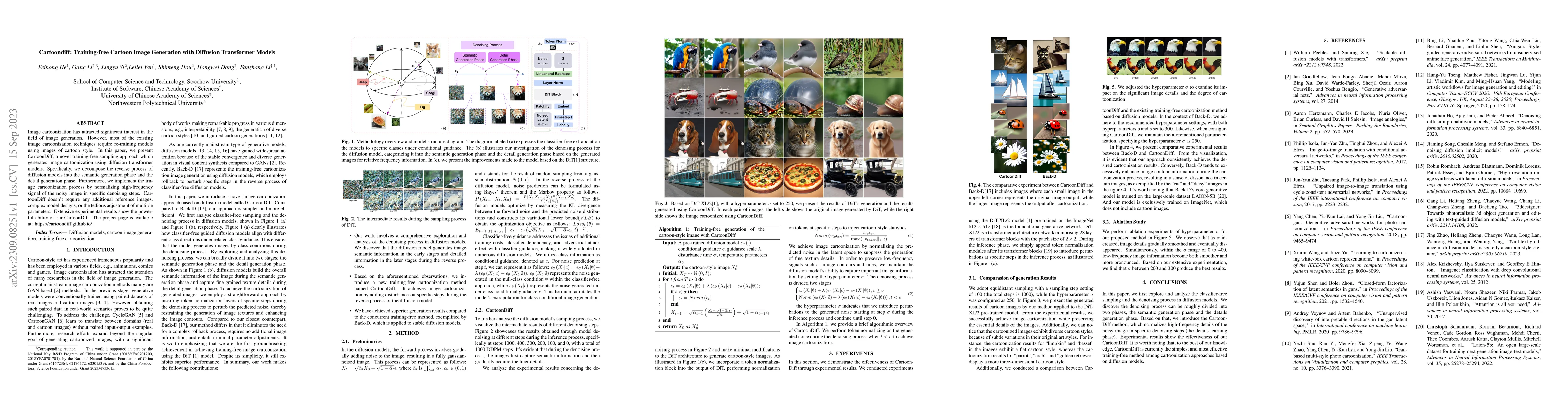 Thumbnail for Cartoondiff: Training-free Cartoon Image Generation with Diffusion
  Transformer Models