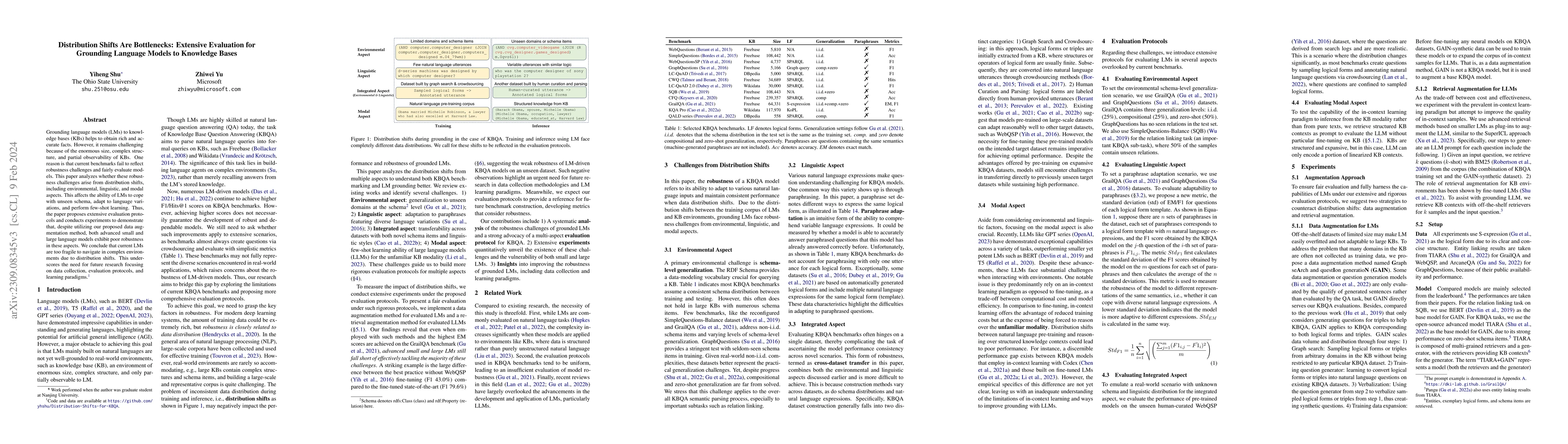 Thumbnail for Data Distribution Bottlenecks in Grounding Language Models to Knowledge
  Bases