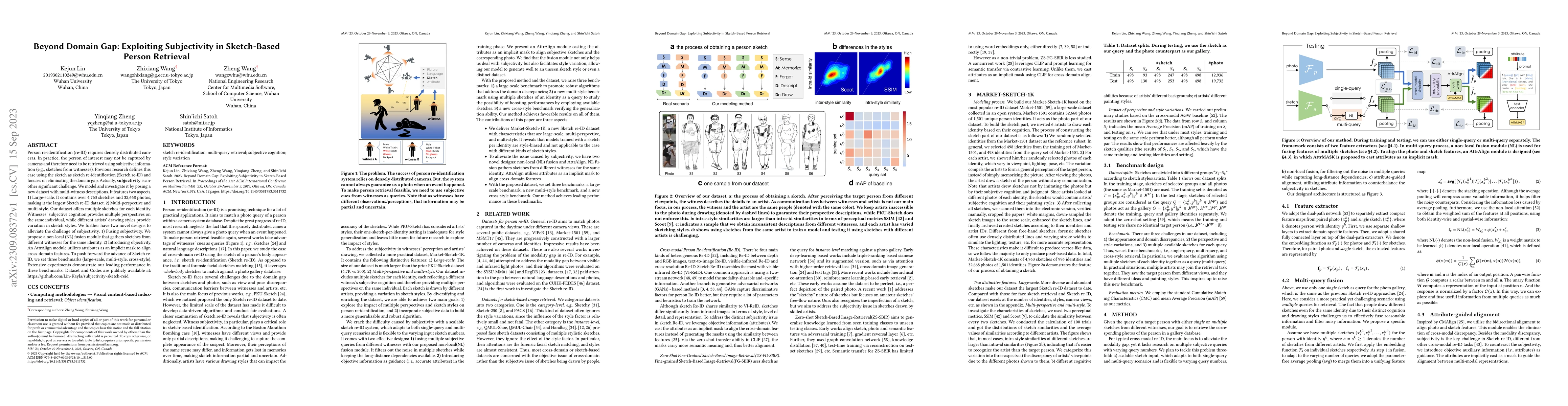 Thumbnail for Beyond Domain Gap: Exploiting Subjectivity in Sketch-Based Person
  Retrieval