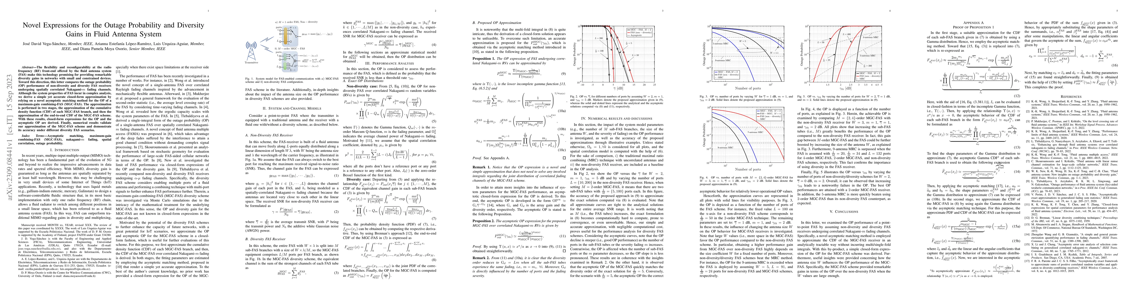 Thumbnail for Novel Expressions for the Outage Probability and Diversity Gains in
  Fluid Antenna System