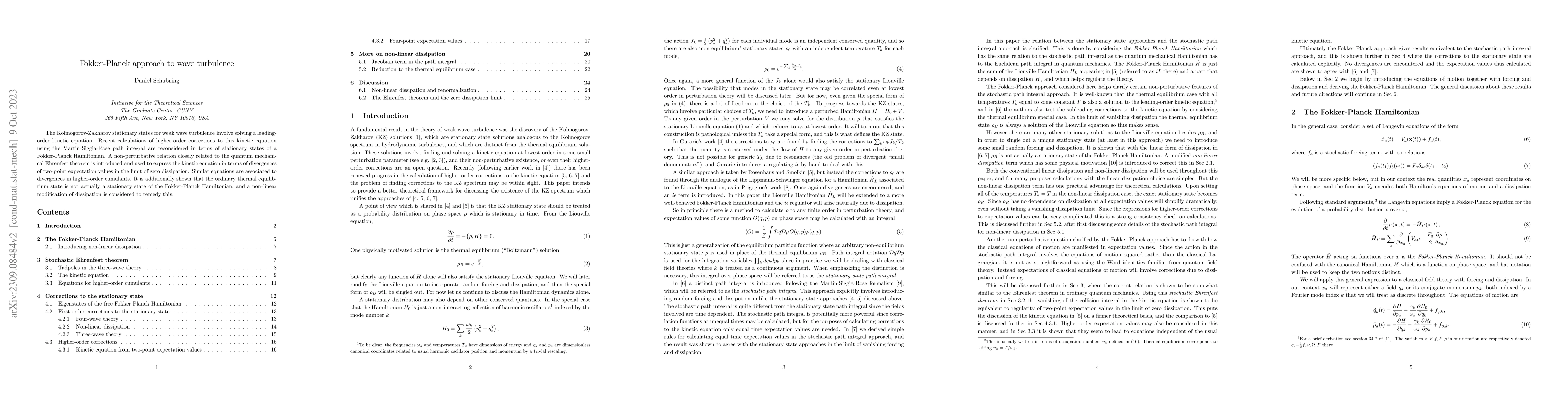 Thumbnail for Fokker-Planck approach to wave turbulence
