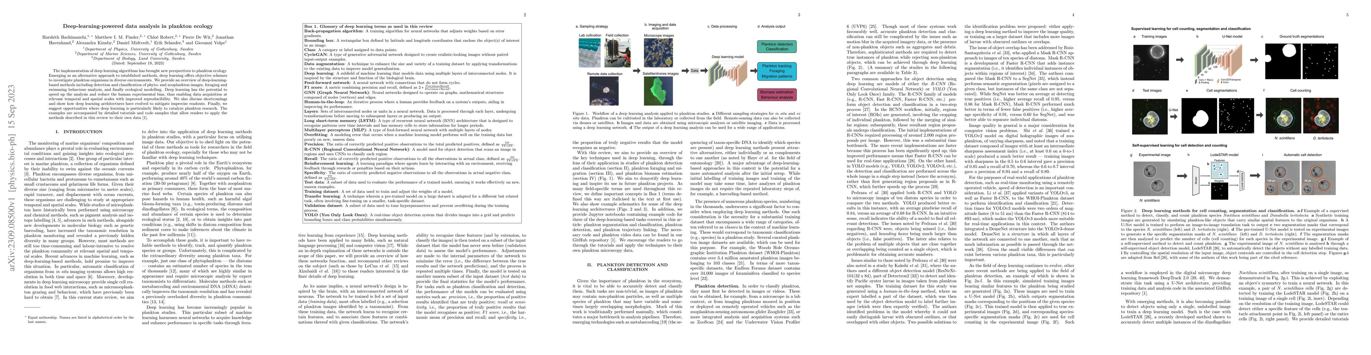 Thumbnail for Deep-learning-powered data analysis in plankton ecology