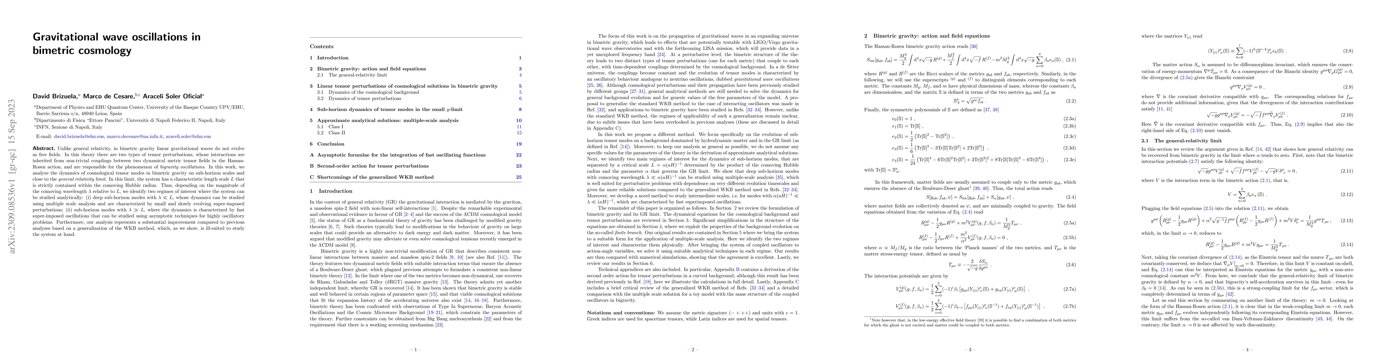 Thumbnail for Gravitational wave oscillations in bimetric cosmology