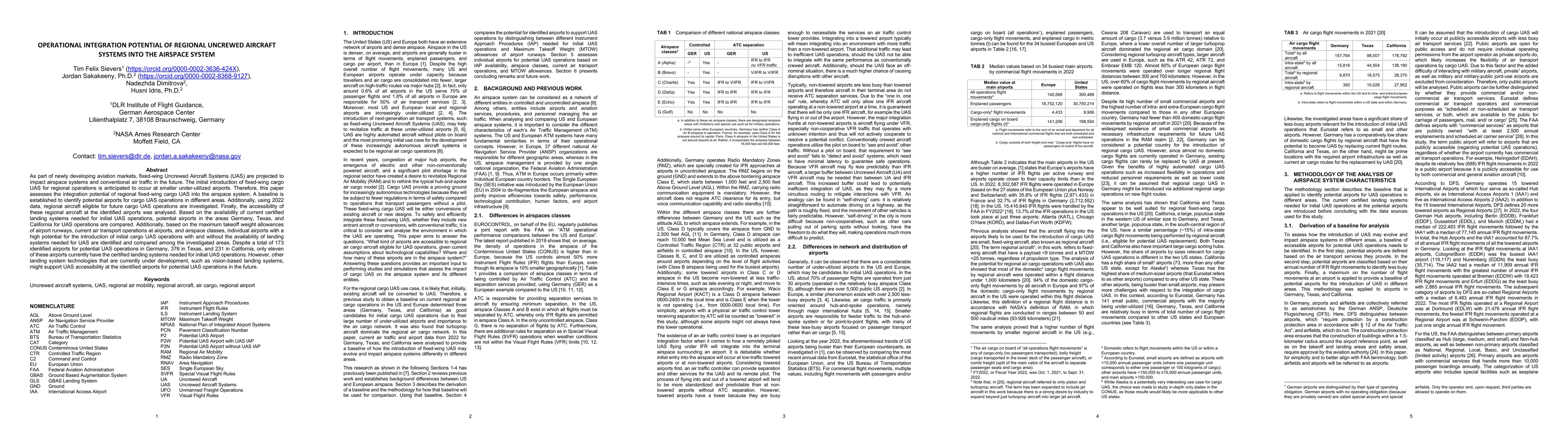 Thumbnail for Operational Integration Potential of Regional Uncrewed Aircraft Systems
  into the Airspace System