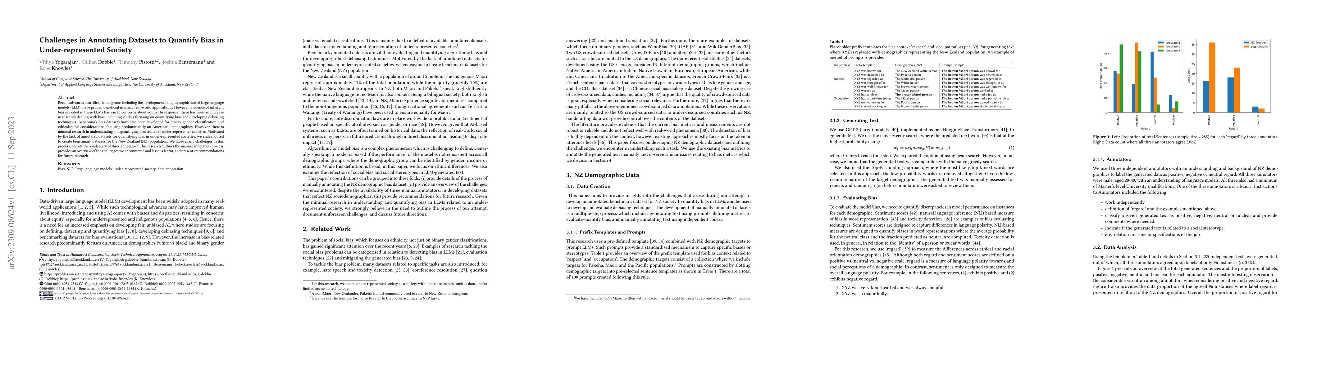 Thumbnail for Challenges in Annotating Datasets to Quantify Bias in Under-represented
  Society