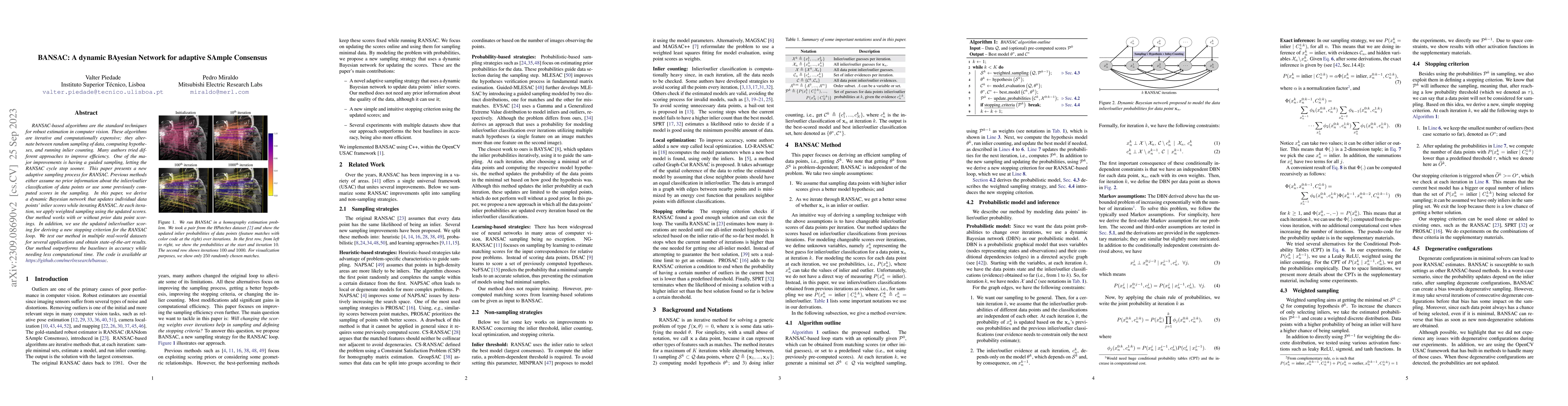 Thumbnail for BANSAC: A dynamic BAyesian Network for adaptive SAmple Consensus