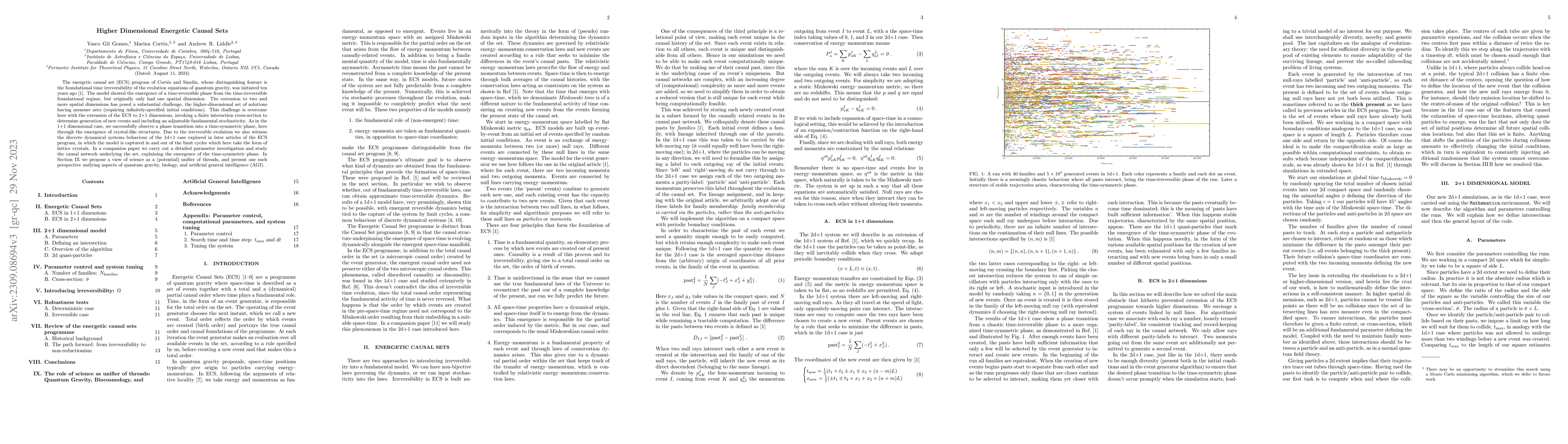 Thumbnail for Higher Dimensional Energetic Causal Sets