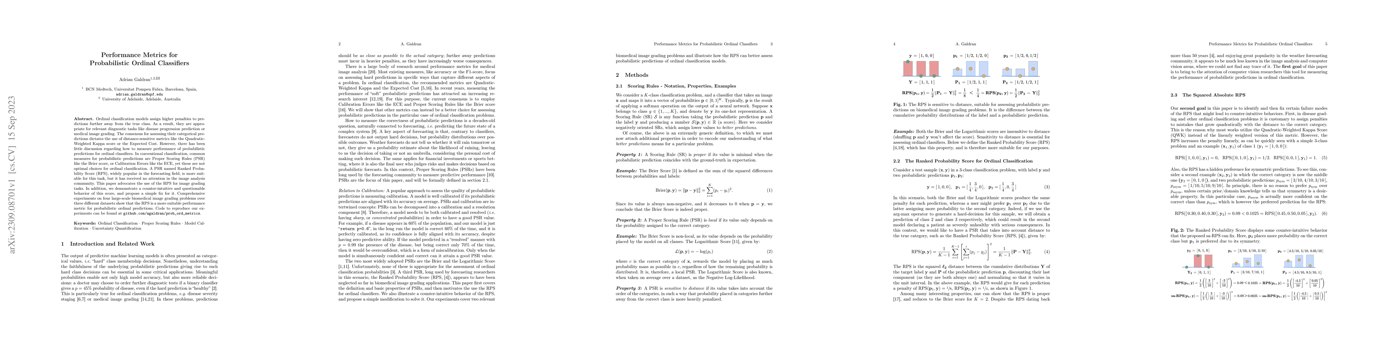 Thumbnail for Performance Metrics for Probabilistic Ordinal Classifiers