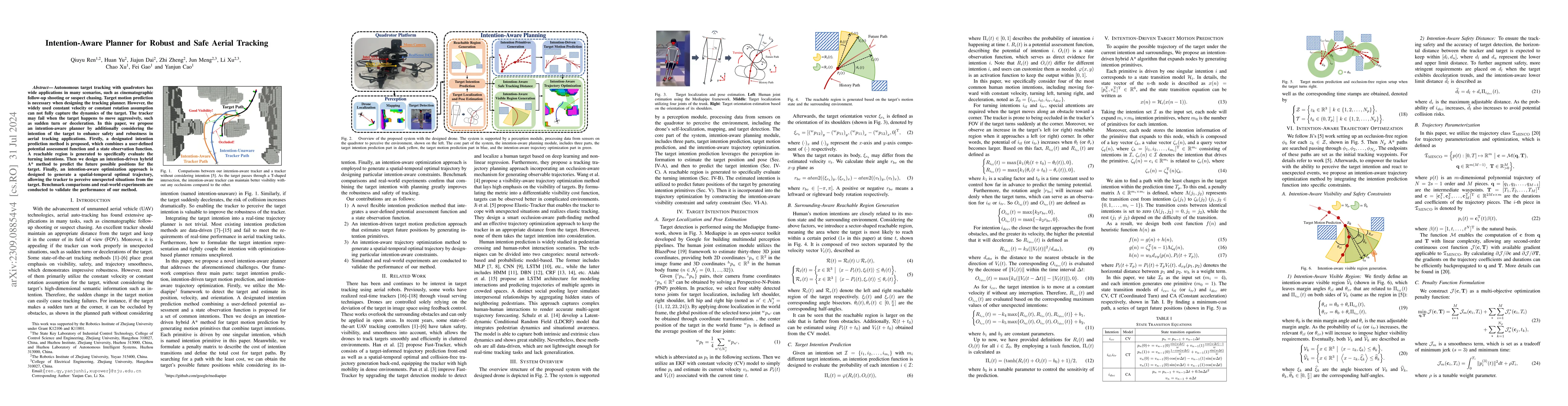 Thumbnail for Intention-Aware Planner for Robust and Safe Aerial Tracking