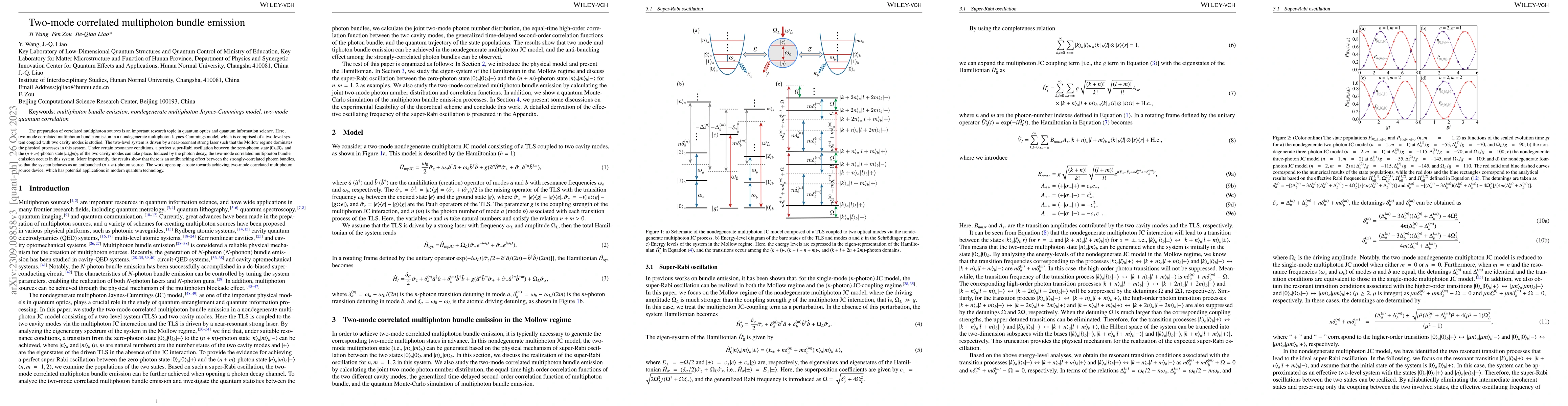 Thumbnail for Two-mode correlated multiphoton bundle emission