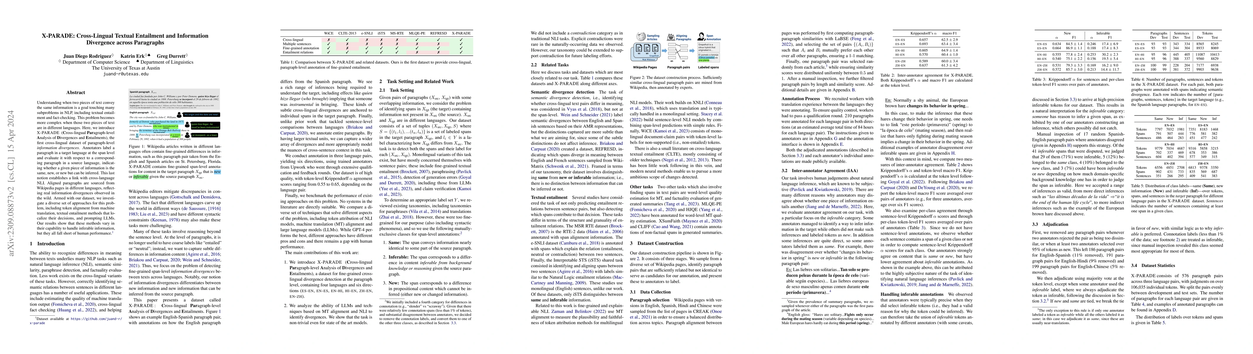 Thumbnail for X-PARADE: Cross-Lingual Textual Entailment and Information Divergence
  across Paragraphs