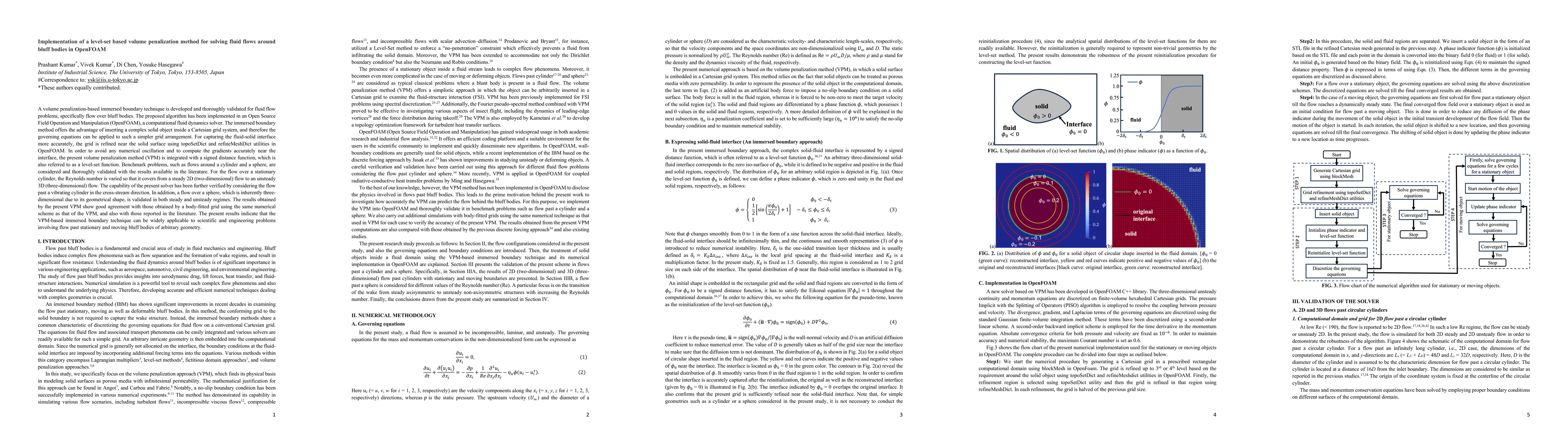 Thumbnail for Implementation of a level-set based volume penalization method for
  solving fluid flows around bluff bodies in OpenFOAM