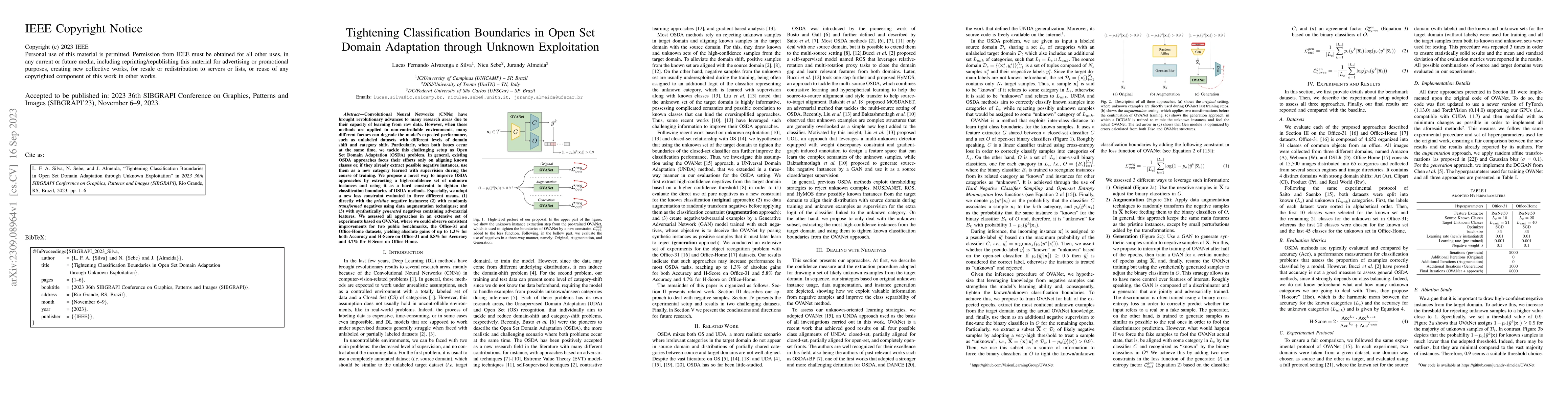 Thumbnail for Tightening Classification Boundaries in Open Set Domain Adaptation
  through Unknown Exploitation