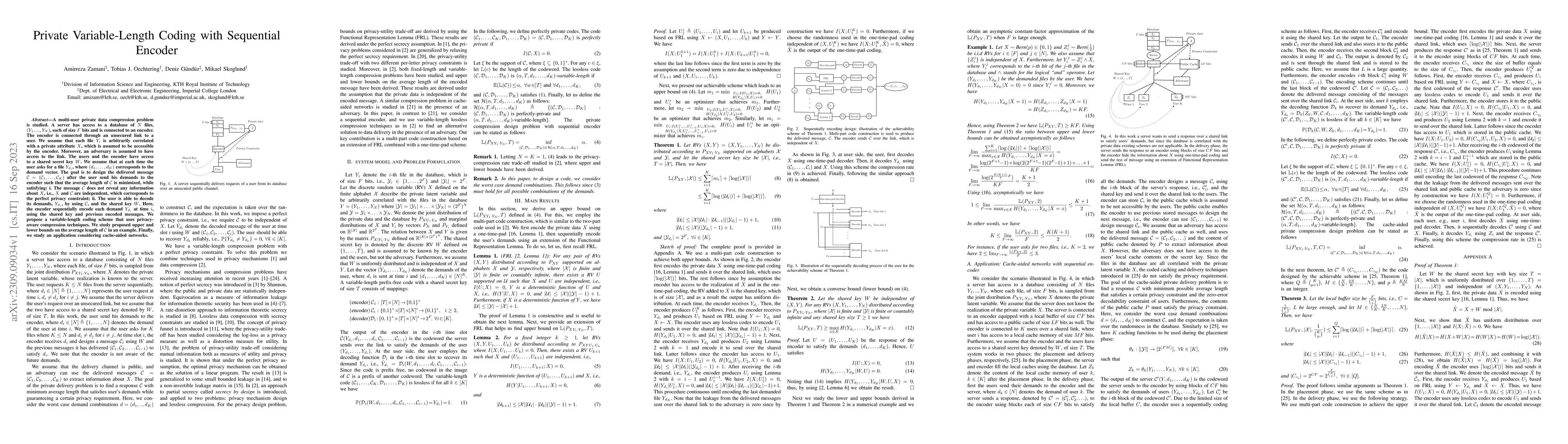 Thumbnail for Private Variable-Length Coding with Sequential Encoder