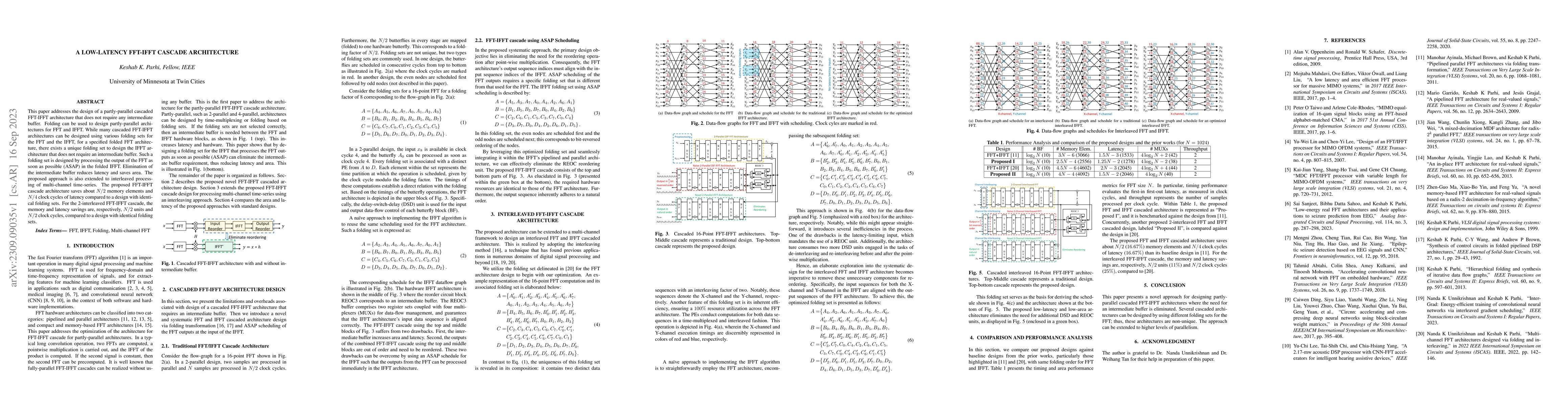 Thumbnail for A Low-Latency FFT-IFFT Cascade Architecture