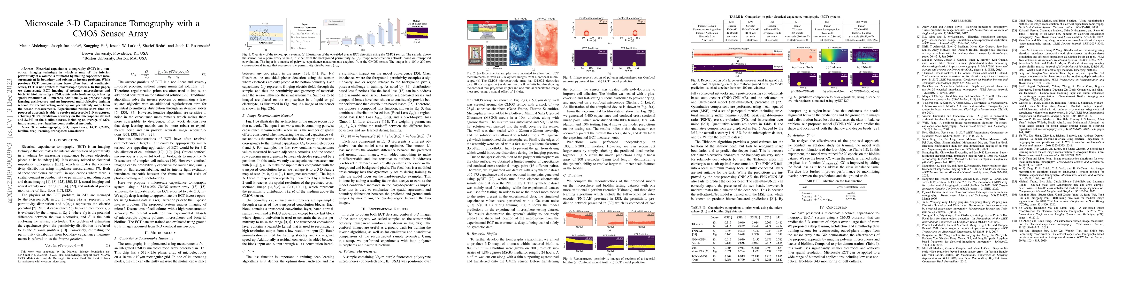 Thumbnail for Microscale 3-D Capacitance Tomography with a CMOS Sensor Array