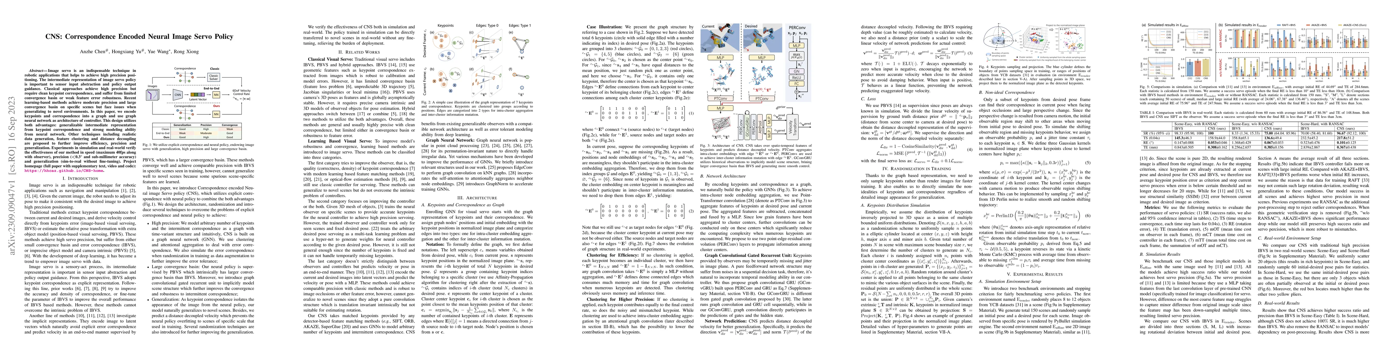 Thumbnail for CNS: Correspondence Encoded Neural Image Servo Policy