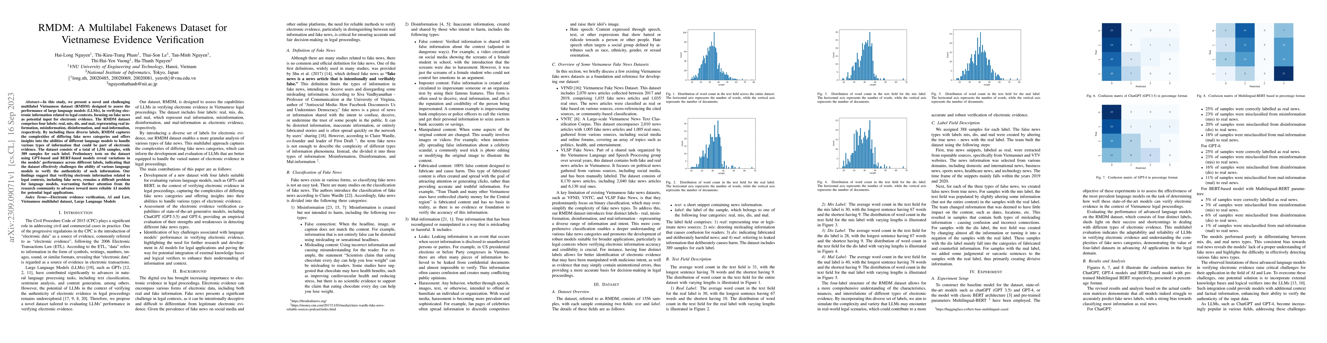 Thumbnail for RMDM: A Multilabel Fakenews Dataset for Vietnamese Evidence Verification