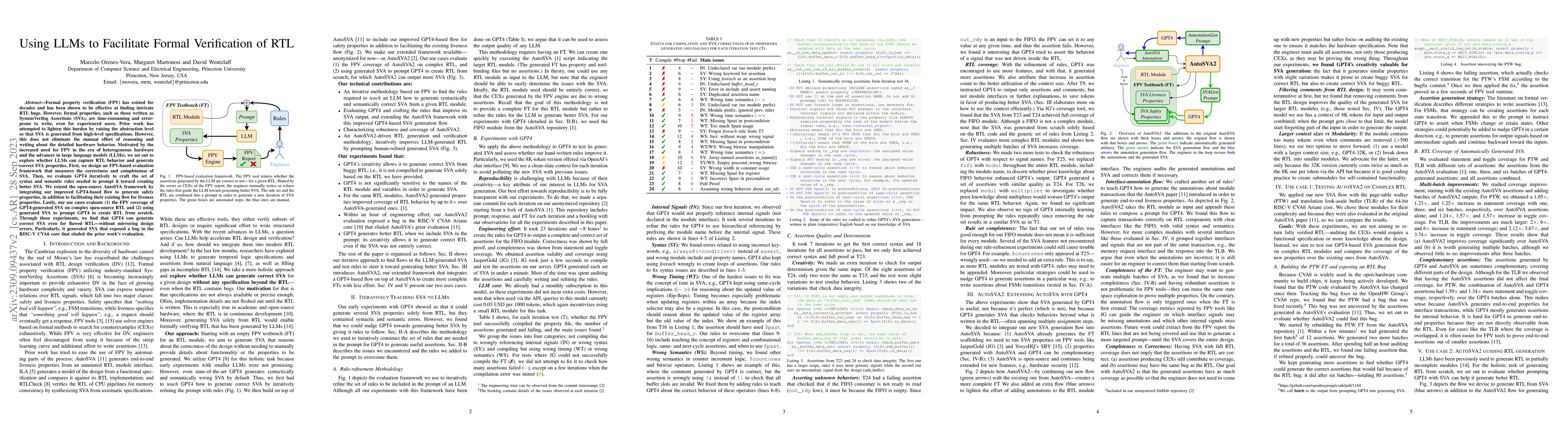 Thumbnail for Using LLMs to Facilitate Formal Verification of RTL