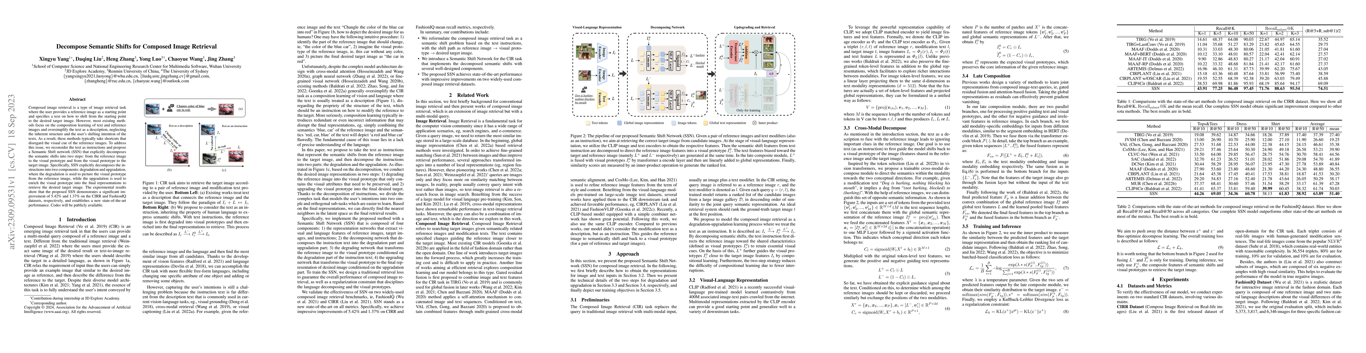 Thumbnail for Decompose Semantic Shifts for Composed Image Retrieval