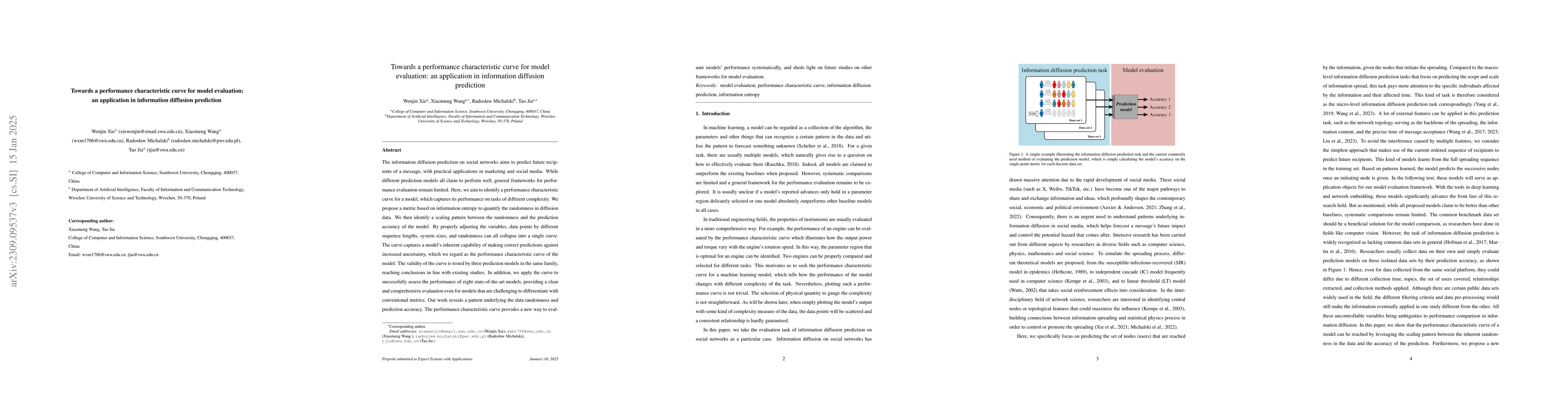 Thumbnail for A performance characteristic curve for model evaluation: the application
  in information diffusion prediction