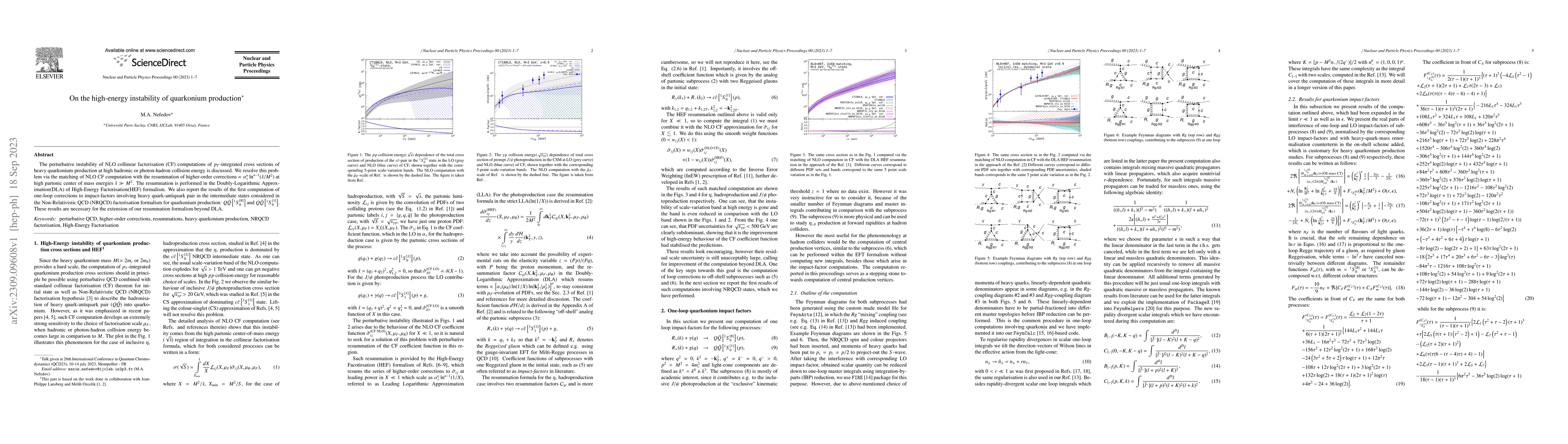Thumbnail for On the high-energy instability of quarkonium production