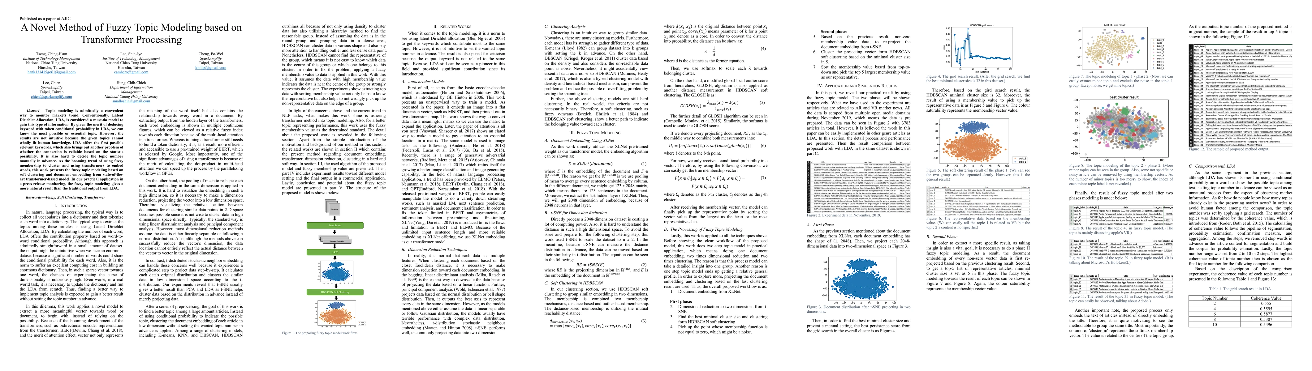 Thumbnail for A Novel Method of Fuzzy Topic Modeling based on Transformer Processing