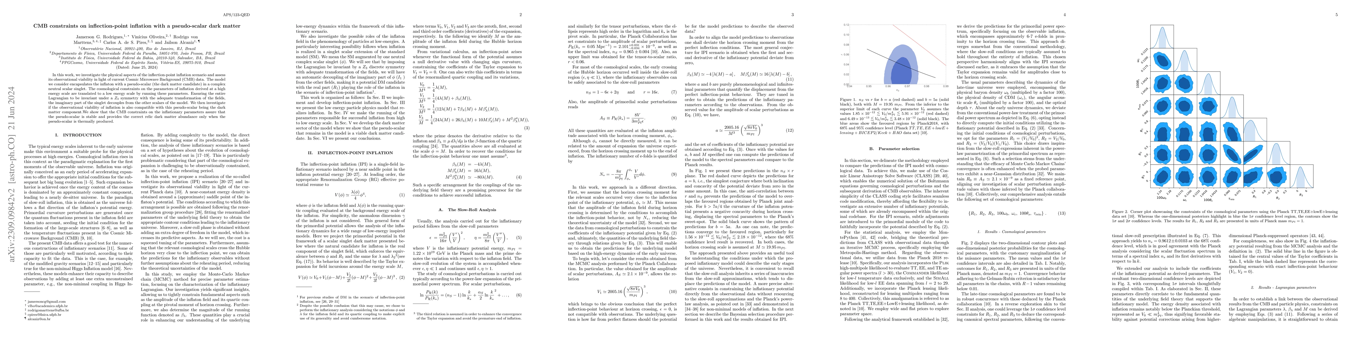 Thumbnail for CMB constraints on inflection-point inflation with a pseudo-scalar dark
  matter