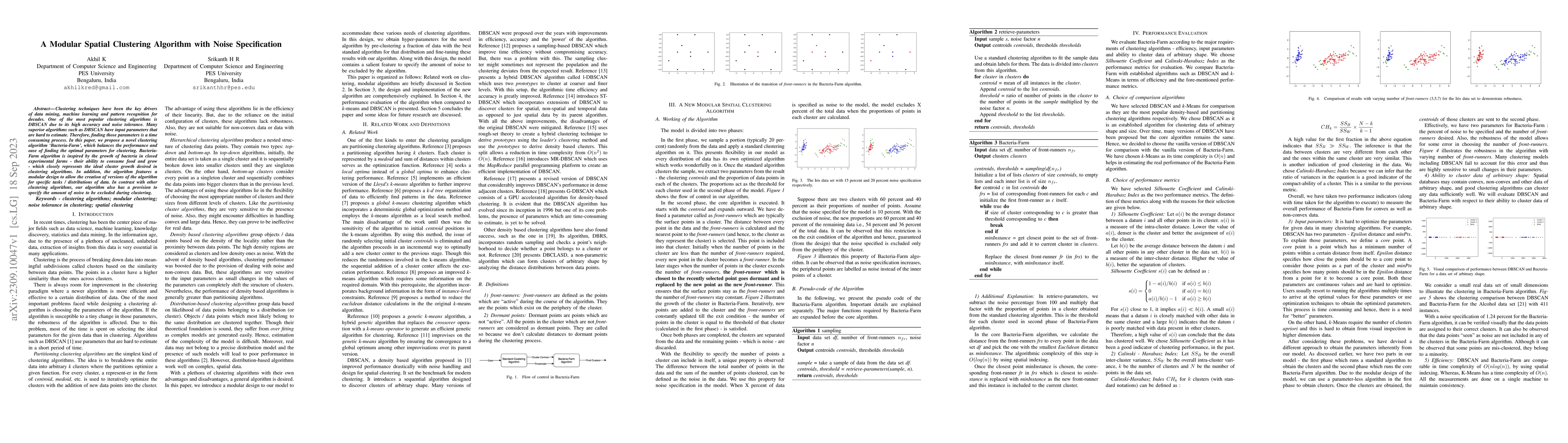 Thumbnail for A Modular Spatial Clustering Algorithm with Noise Specification