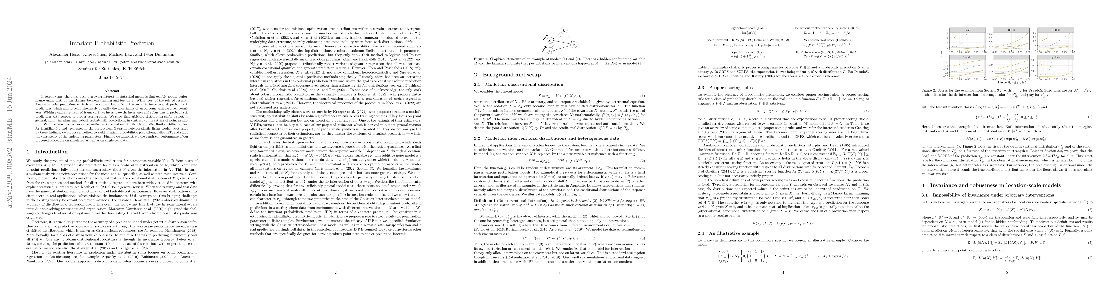 Thumbnail for Invariant Probabilistic Prediction