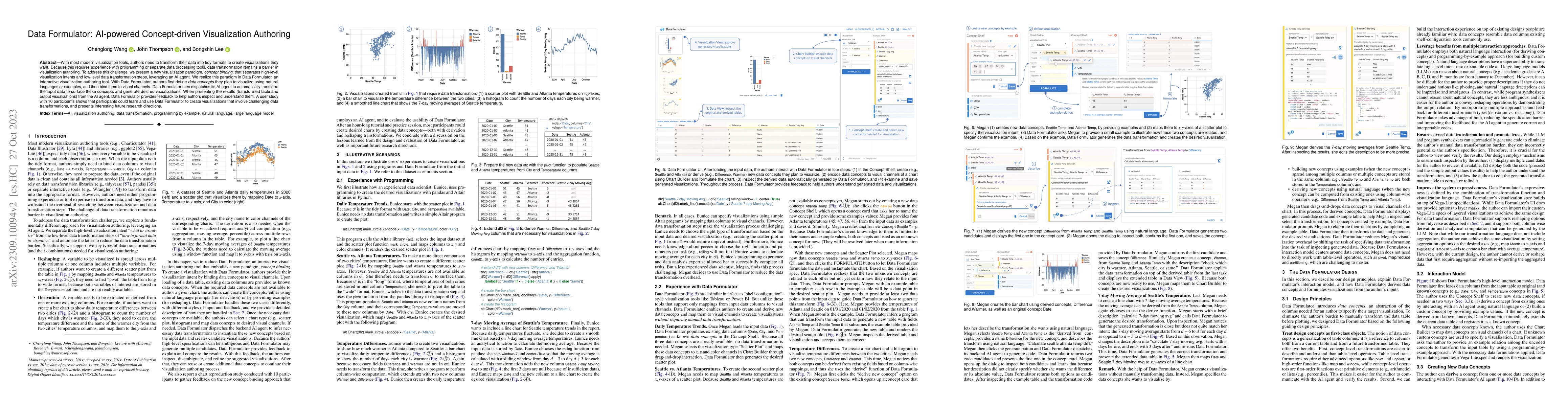 Thumbnail for Data Formulator: AI-powered Concept-driven Visualization Authoring