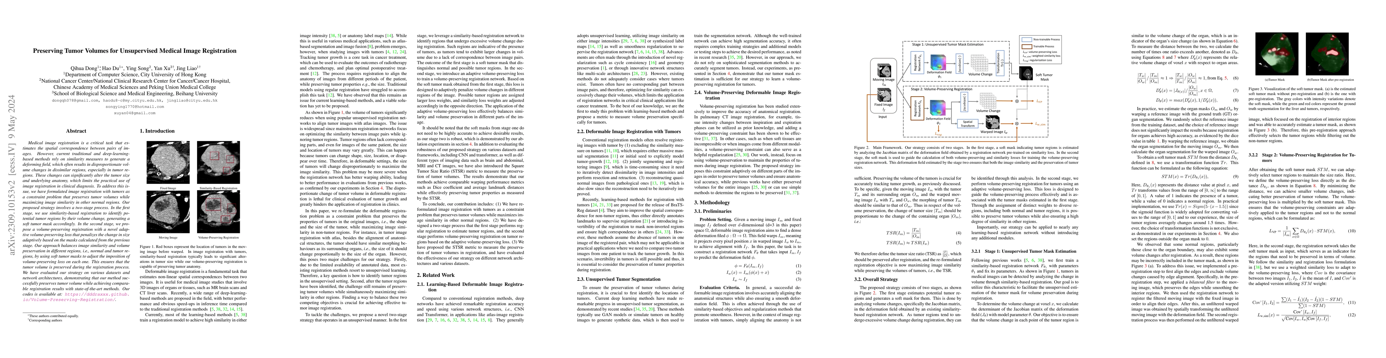 Thumbnail for Preserving Tumor Volumes for Unsupervised Medical Image Registration