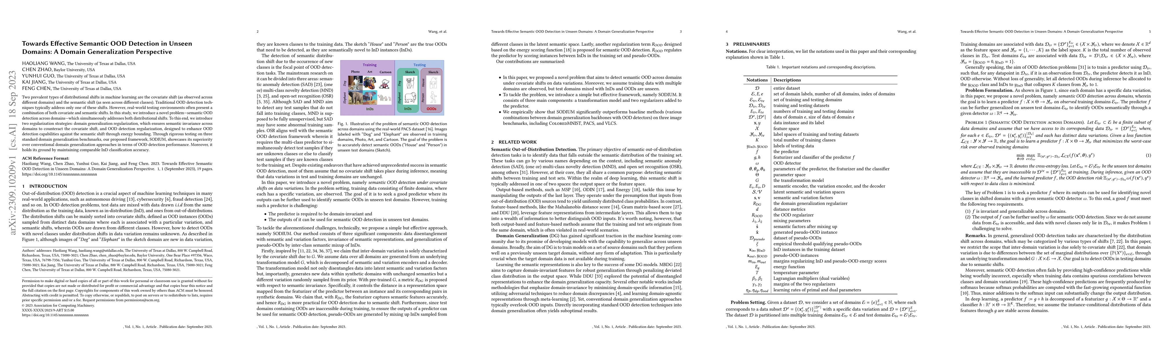 Thumbnail for Towards Effective Semantic OOD Detection in Unseen Domains: A Domain
  Generalization Perspective