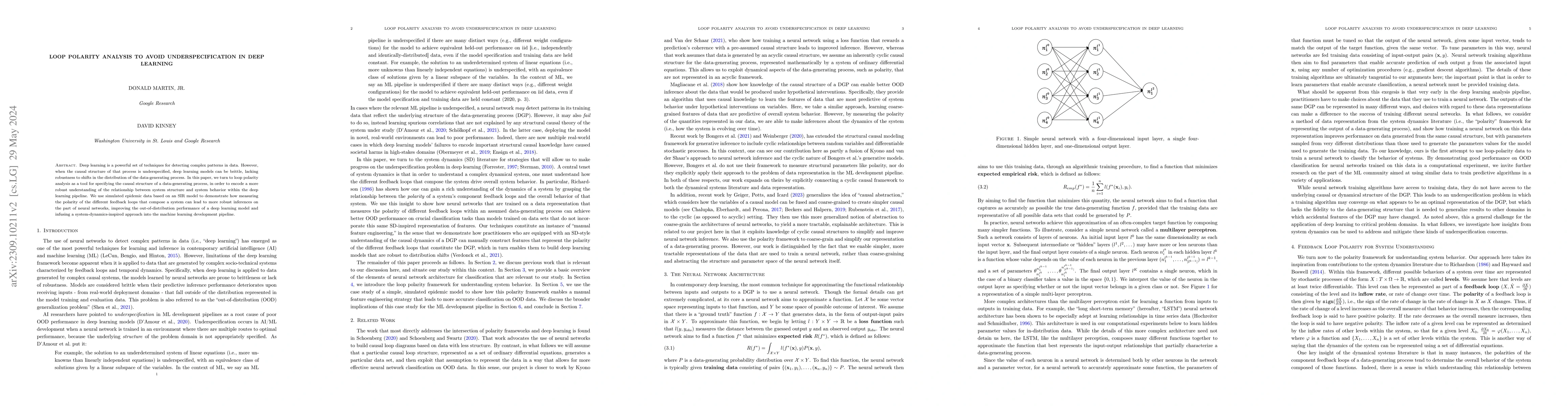 Thumbnail for Loop Polarity Analysis to Avoid Underspecification in Deep Learning