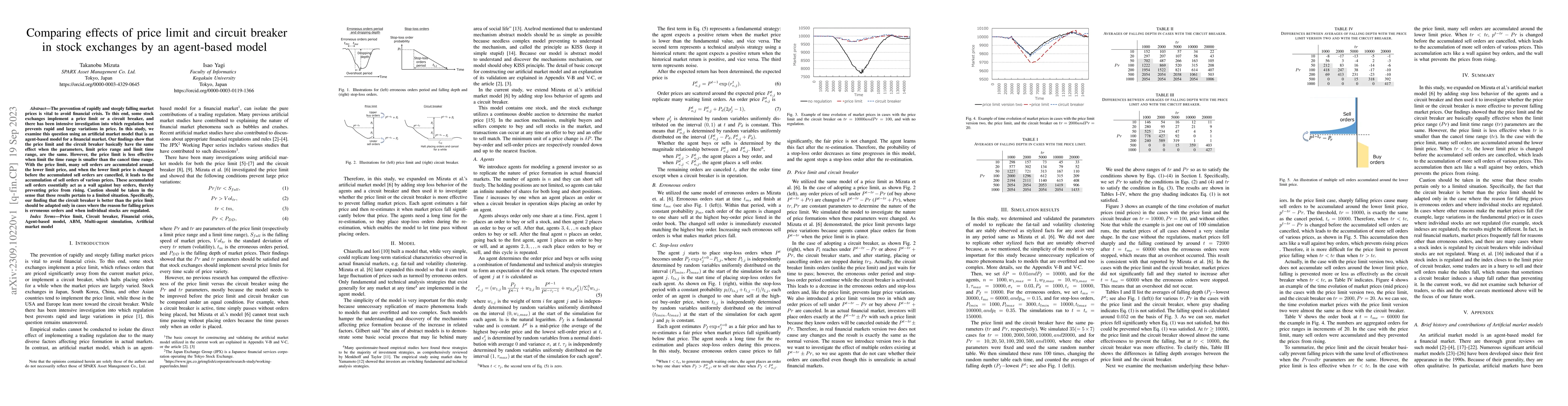 Thumbnail for Comparing effects of price limit and circuit breaker in stock exchanges
  by an agent-based model