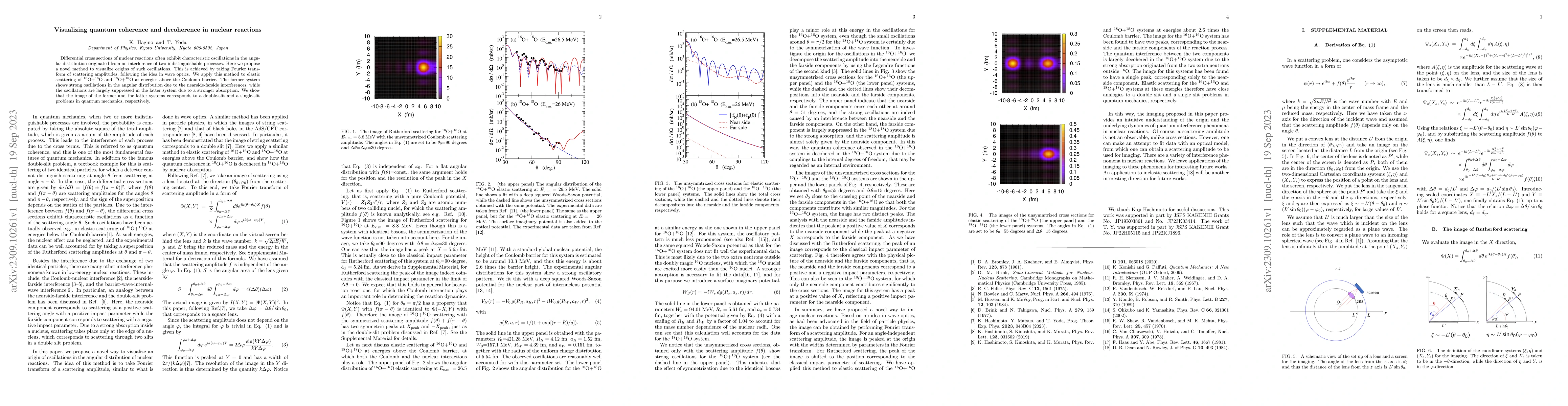 Thumbnail for Visualizing quantum coherence and decoherence in nuclear reactions