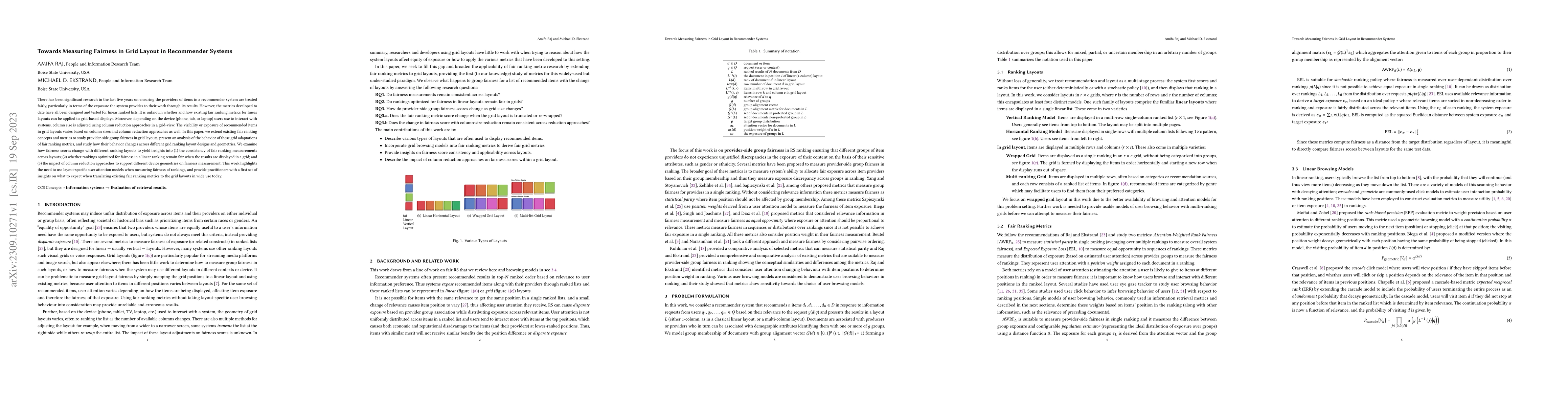 Thumbnail for Towards Measuring Fairness in Grid Layout in Recommender Systems