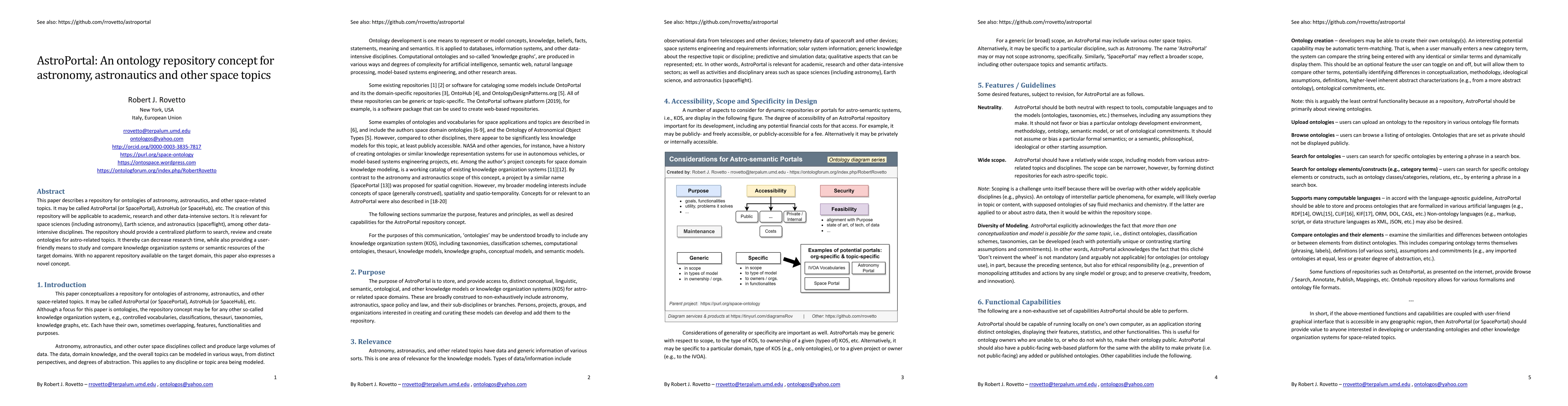 Thumbnail for AstroPortal: An ontology repository concept for astronomy, astronautics
  and other space topics