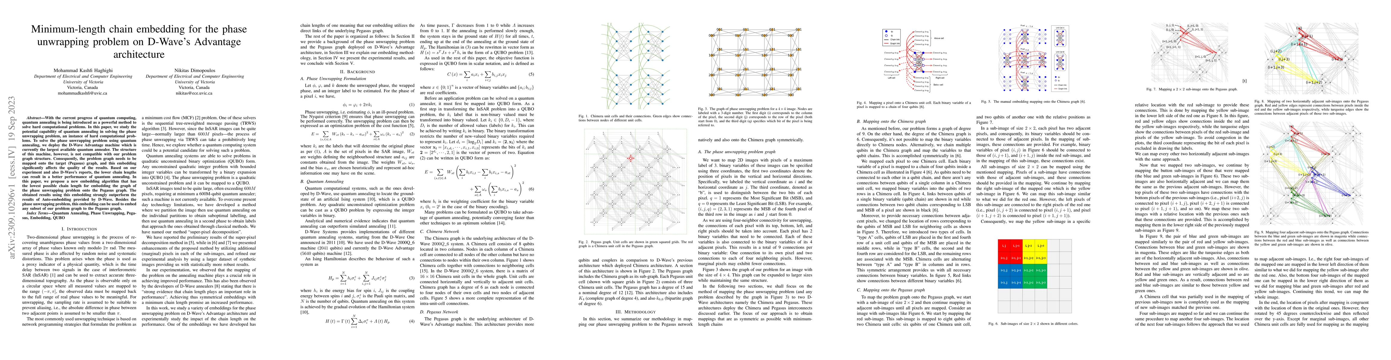 Thumbnail for Minimum-length chain embedding for the phase unwrapping problem on
  D-Wave's advantage architecture