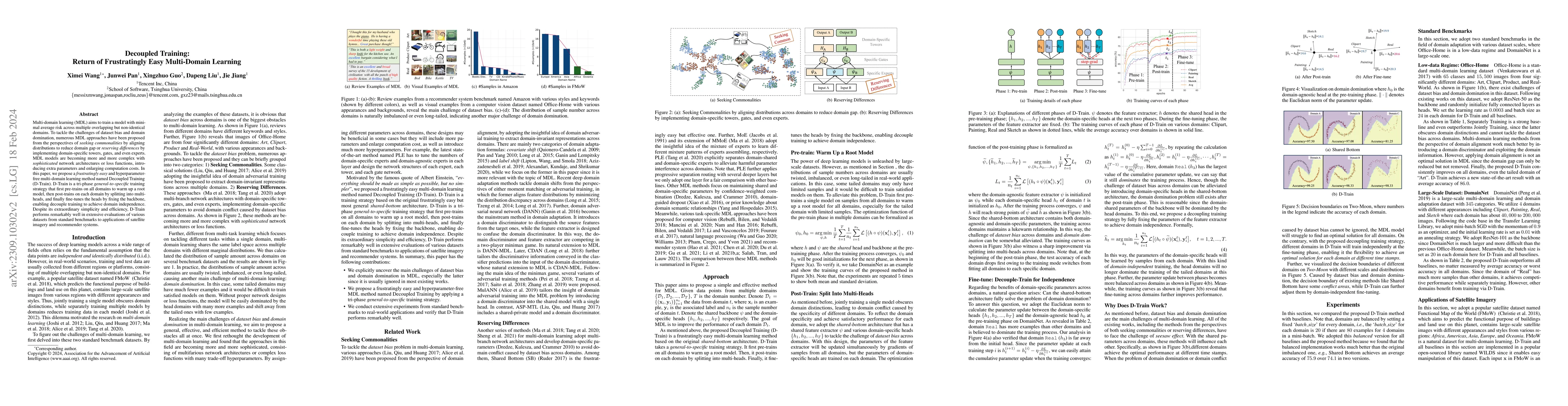 Thumbnail for Decoupled Training: Return of Frustratingly Easy Multi-Domain Learning