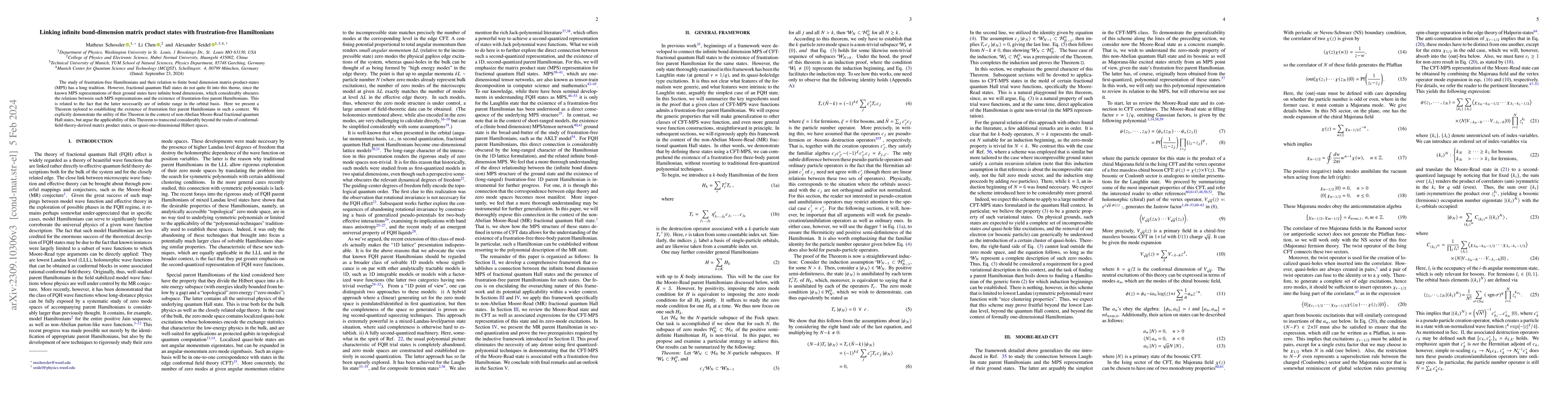 Thumbnail for Linking infinite bond-dimension matrix product states with
  frustration-free Hamiltonians