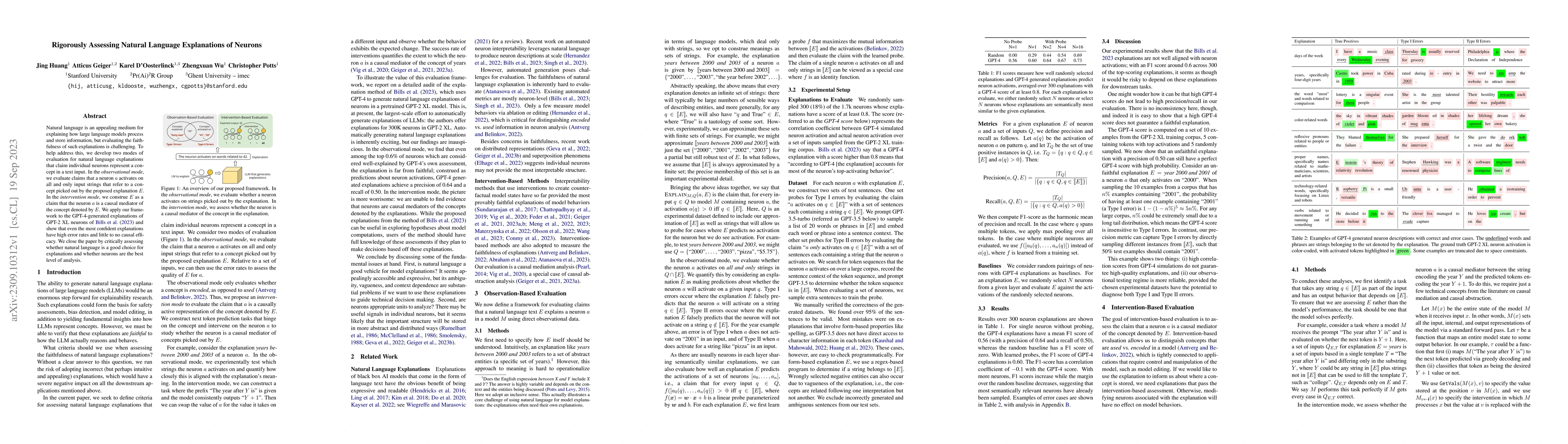 Thumbnail for Rigorously Assessing Natural Language Explanations of Neurons