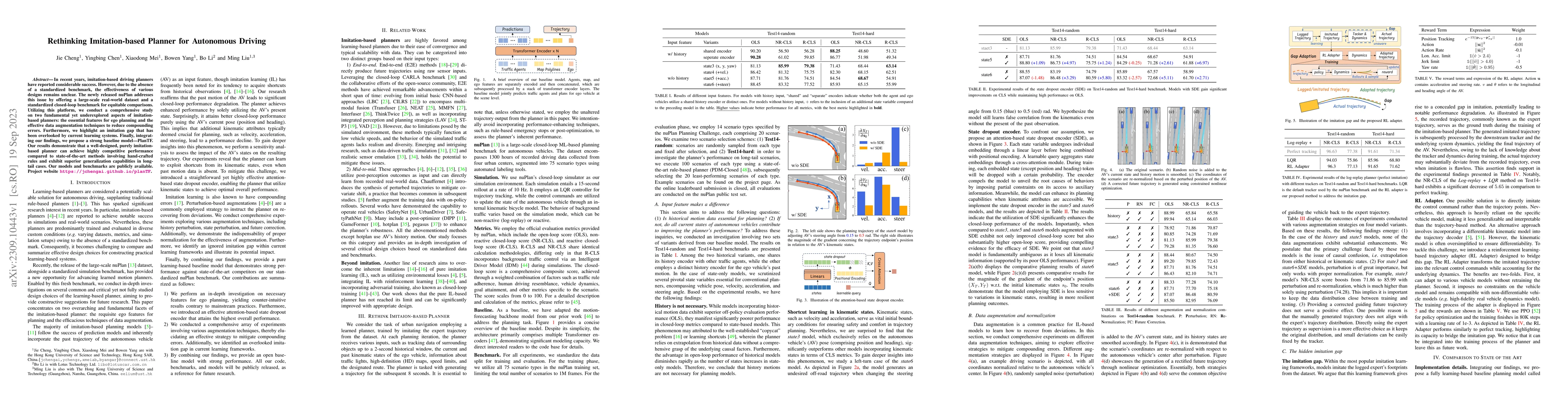 Thumbnail for Rethinking Imitation-based Planner for Autonomous Driving