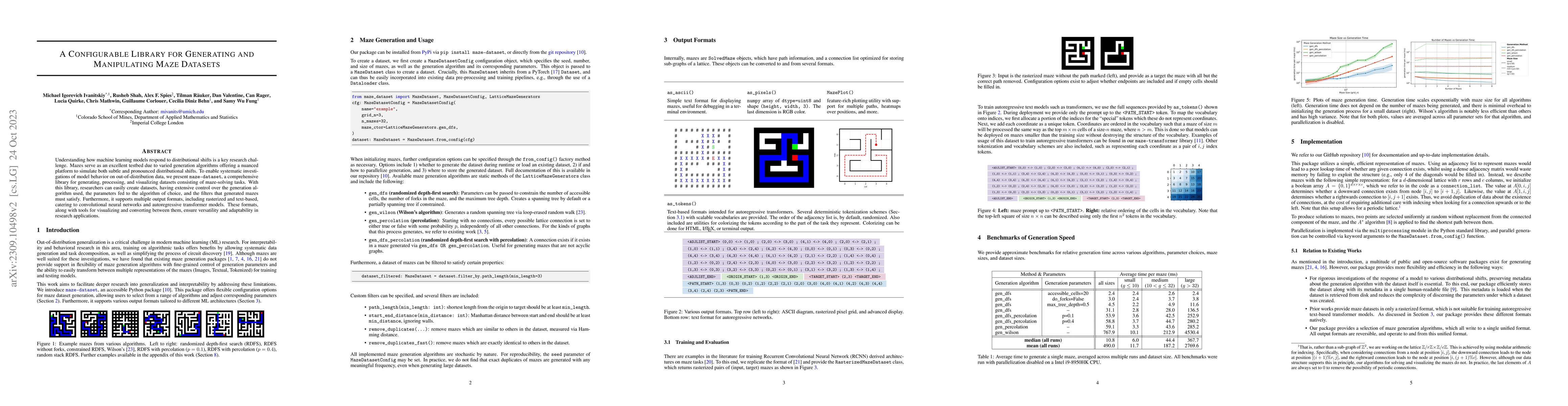 Thumbnail for A Configurable Library for Generating and Manipulating Maze Datasets