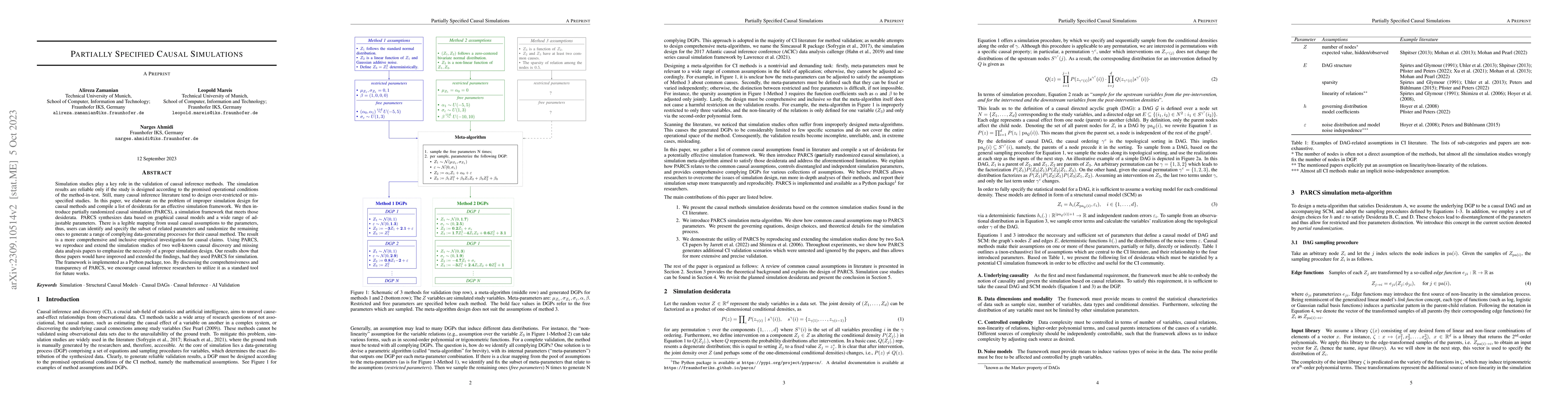 Thumbnail for Partially Specified Causal Simulations