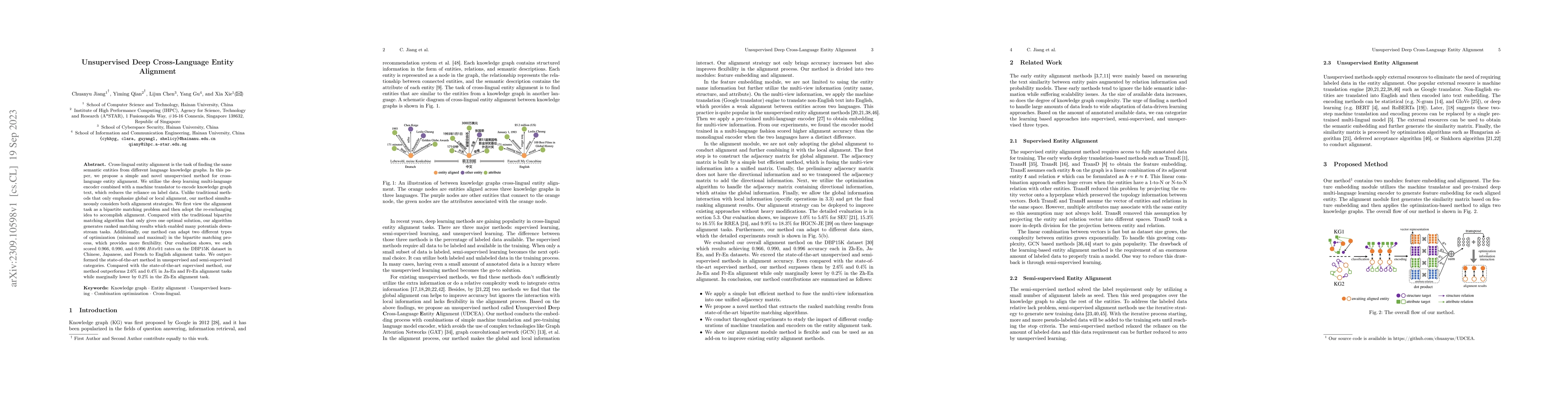 Thumbnail for Unsupervised Deep Cross-Language Entity Alignment