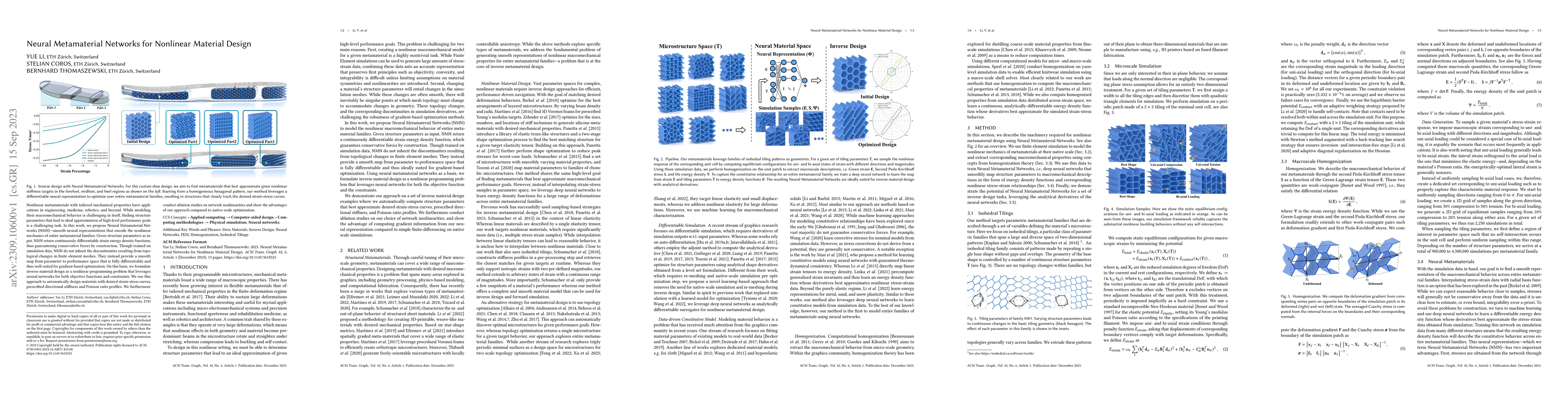 Thumbnail for Neural Metamaterial Networks for Nonlinear Material Design