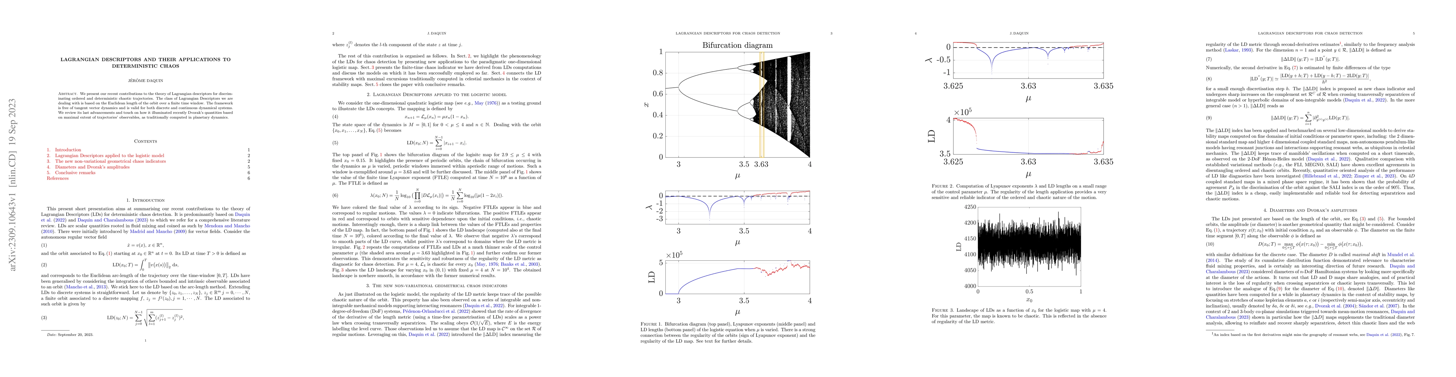Thumbnail for Lagrangian descriptors and their applications to deterministic chaos