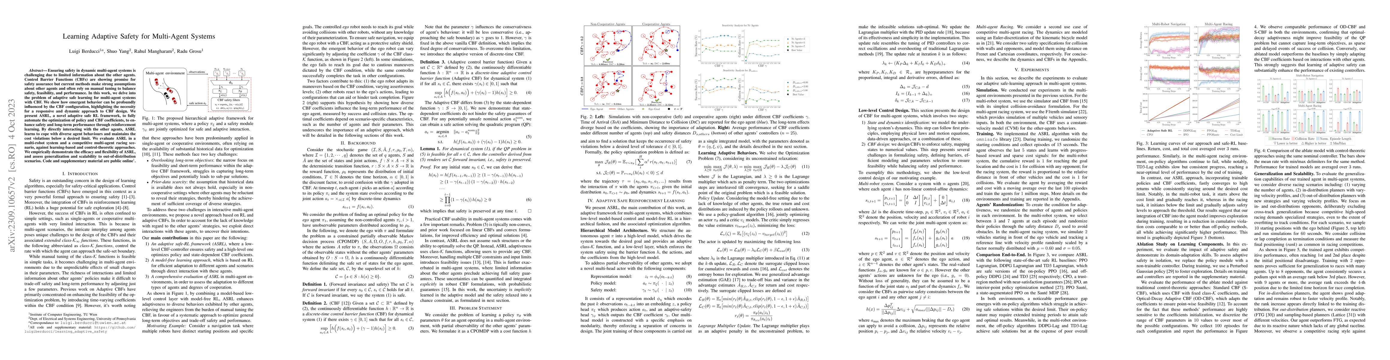 Thumbnail for Learning Adaptive Safety for Multi-Agent Systems