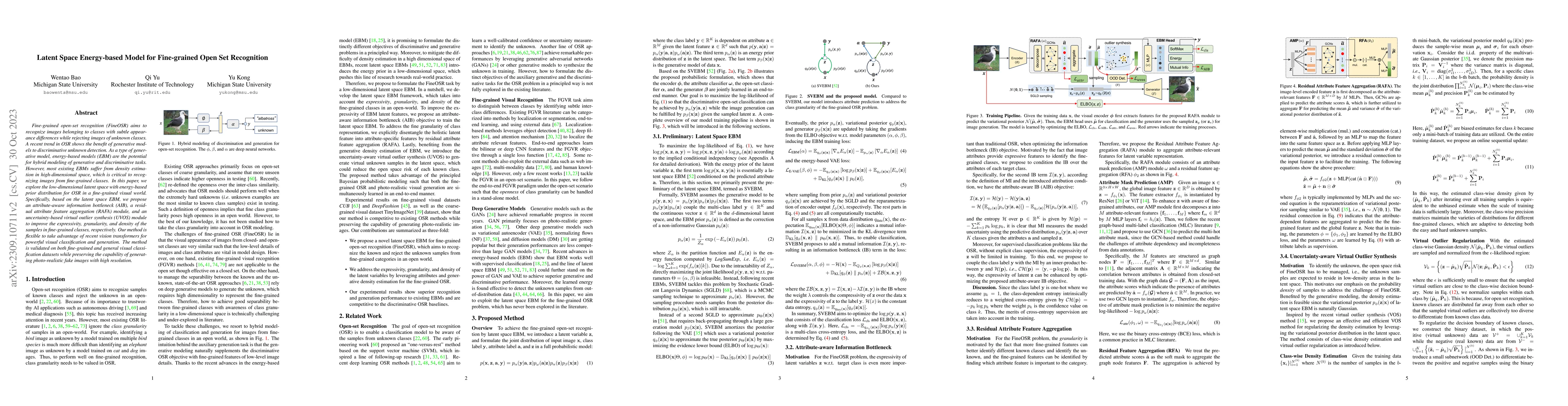Thumbnail for Latent Space Energy-based Model for Fine-grained Open Set Recognition